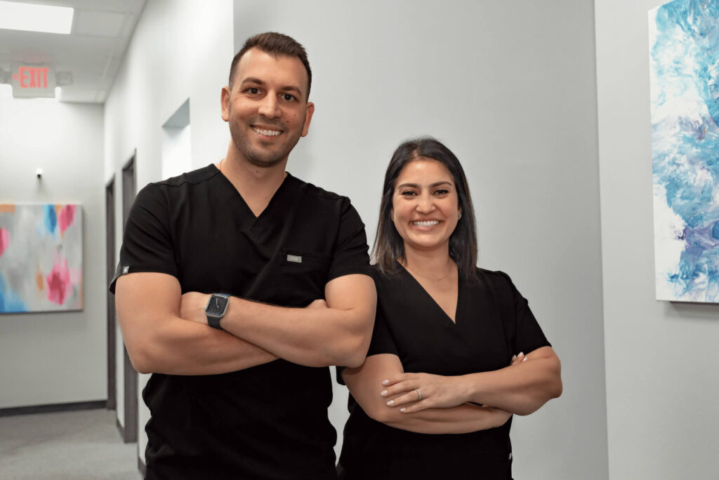 Sara and Adrian from Cimarron Family Dentistry