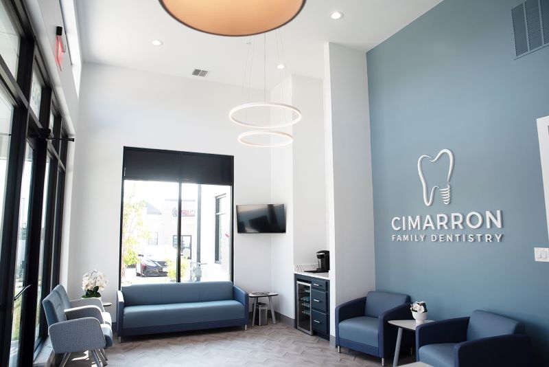 cimmaron family dentistry lobby